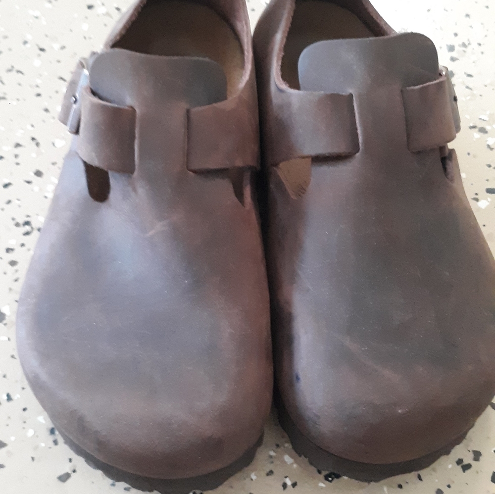 Birkenstocks London Brown Habana shoes